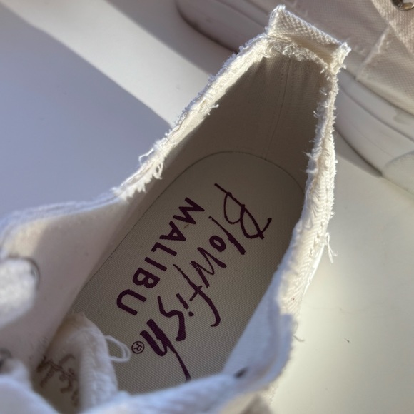 Blowfish Malibu White Floral Sneakers - Picture 6 of 9